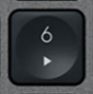 6 (Num) Touche de remplacement Logitech MX Keys