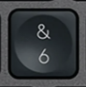 6 / & Touche de remplacement Logitech MX Keys