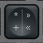 « / » Replacement key Logitech MX Keys