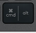 Cmd / Alt (L) Replacement key Logitech MX Keys