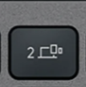 Bluetooth 2 Replacement key Logitech MX Keys