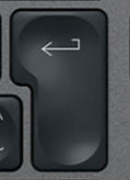 Enter Replacement key Logitech MX Keys