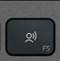 F5 Touche de remplacement QWERTY (PT) Noir Logitech MX Keys