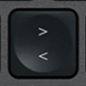 < / > Replacement key Logitech MX Keys