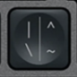 \ / | Replacement key Logitech MX Keys