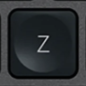Z Touche de remplacement QWERTY (PT) Noir Logitech MX Keys