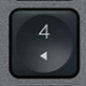 4 (Num) Replacement key Logitech MX Keys