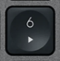 6 (Num) Replacement key Logitech MX Keys