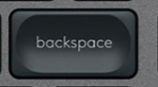 Backspace Replacement key Logitech MX Keys