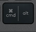 Cmd / Alt (L) Replacement key Logitech MX Keys