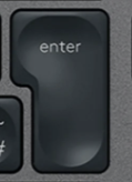 Enter Replacement key Logitech MX Keys