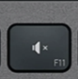 F11 Touche de remplacement Logitech MX Keys