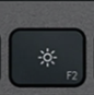 F2 Replacement key QWERTY (UK) Black Logitech MX Keys