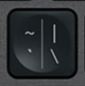 \ / | Touche de remplacement QWERTY (UK) Noir Logitech MX Keys