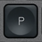 P Touche de remplacement QWERTY (UK) Noir Logitech MX Keys