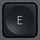 E Πλήκτρο αντικατάστασης QWERTY (US) Μαύρο Logitech MX Keys