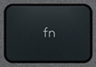 Fn Πλήκτρο αντικατάστασης QWERTY (US) Μαύρο Logitech MX Keys