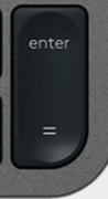 Enter (Num) Replacement key QWERTY (US) Black Logitech MX Keys
