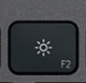 F2 Replacement key QWERTY (US) Black Logitech MX Keys