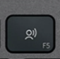 F5 Replacement key QWERTY (US) Black Logitech MX Keys