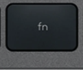 Fn Replacement key QWERTY (US) Black Logitech MX Keys