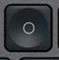 O Replacement key QWERTY (US) Black Logitech MX Keys
