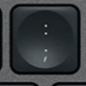 ; / : Replacement key QWERTY (US) Black Logitech MX Keys