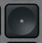 × (Num) Replacement key QWERTY (US) Black Logitech MX Keys