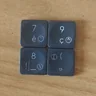 Lot de 4 touches aléatoires MX Keys (charnière non incluse) Pièces détachées